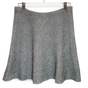 NWT Theory Gida Knit Flare Mini Skirt - Prosecco Tweed Effect - Women's M